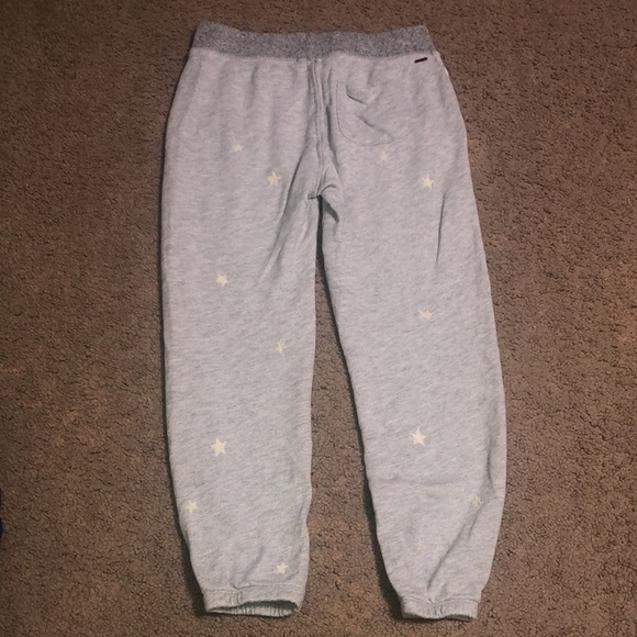 N:PHILANTHROPY Embroidered Night Star Joggers Loungewear Sweatpants Heather Grey - Picture 6 of 12